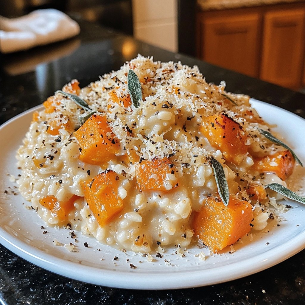 Sunday Butternut Squash Risotto
