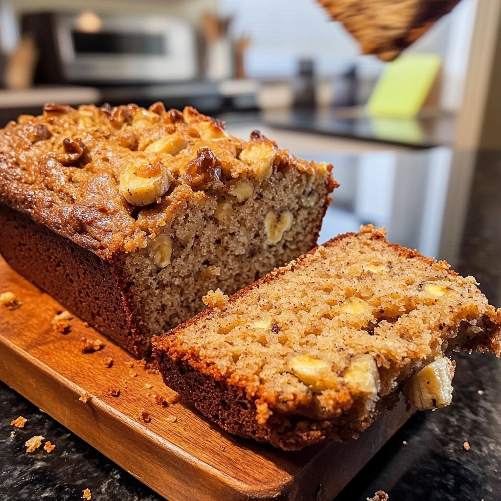 Homemade Banana Bread Recipe