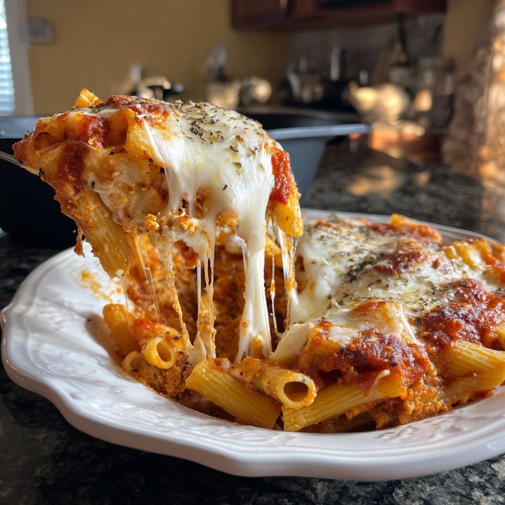 Classic Comfort Food Baked Ziti