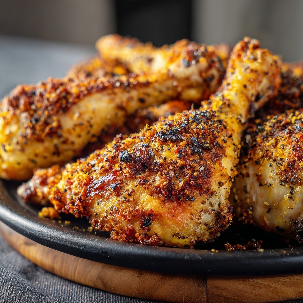 Crispy Oven Baked Drumstick Chicken