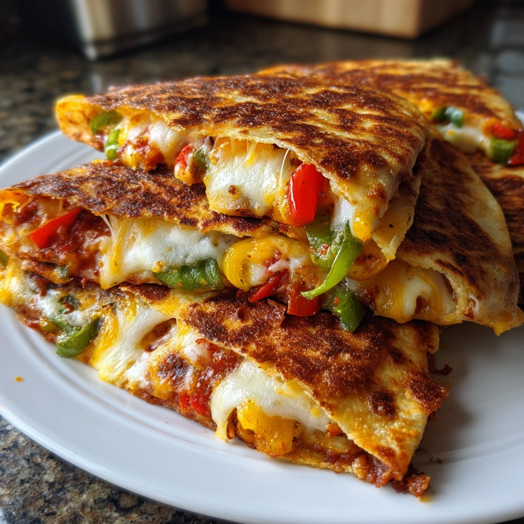 Super Bowl Food Sheet Pan Quesadillas