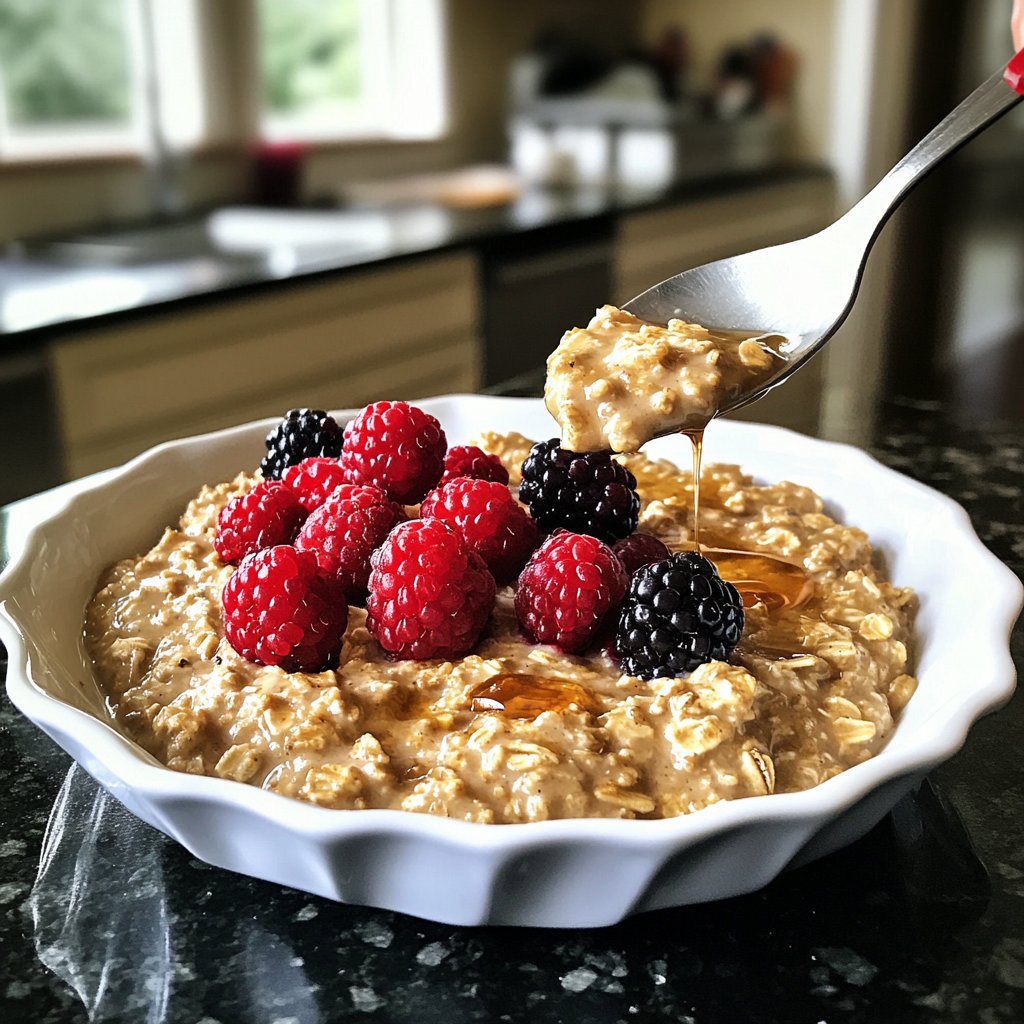 One-Pan Oatmeal Breakfast Recipe