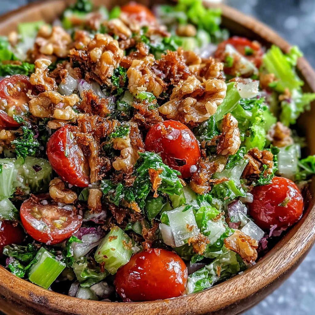 Celery Walnut Side Salad