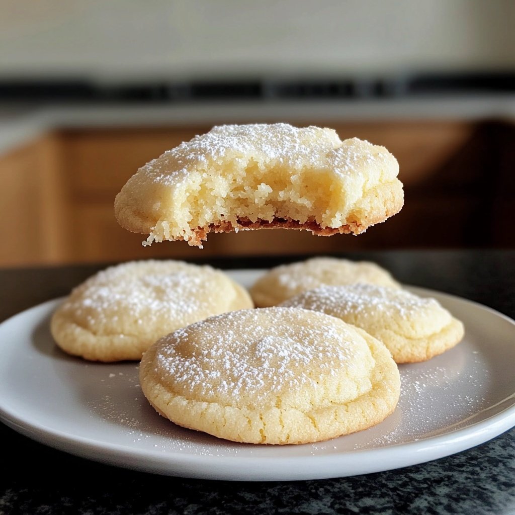 Soft & Chewy Lemon Cookies