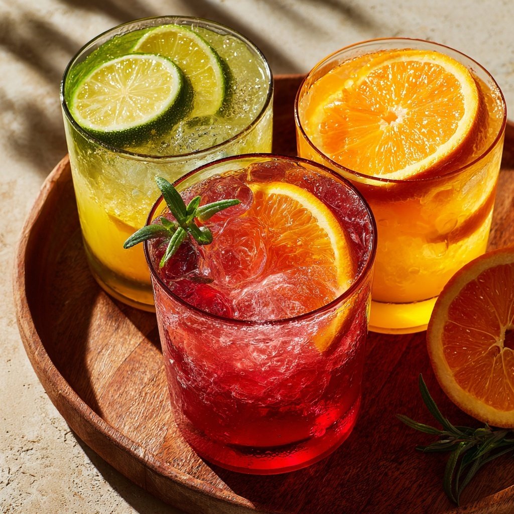 Spring Drinks With Fresh Citrus