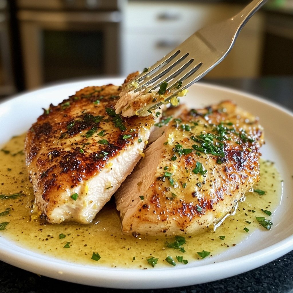 Chicken Breast with Lemon Butter
