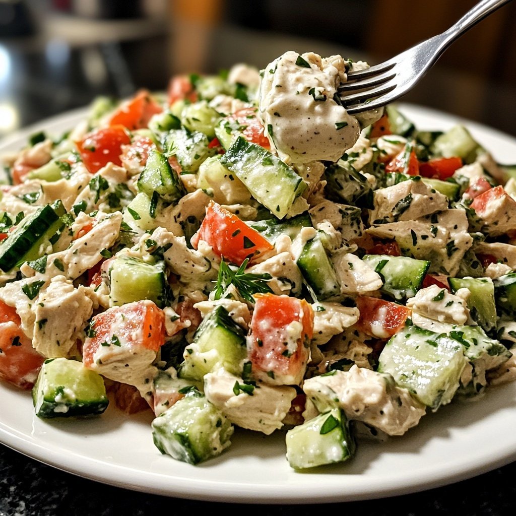 Meal Prep Greek Yogurt Chicken Salad Lunch