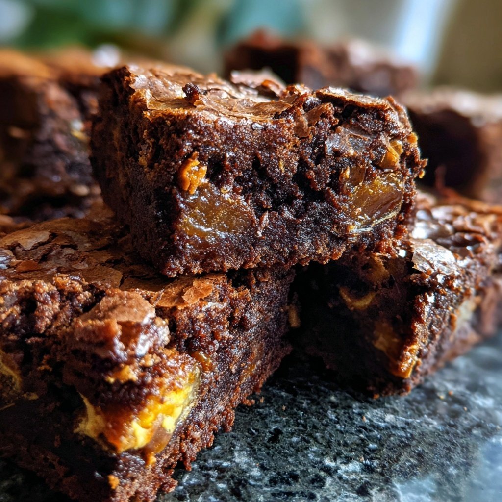 Cottage Cheese Brownies with Dates