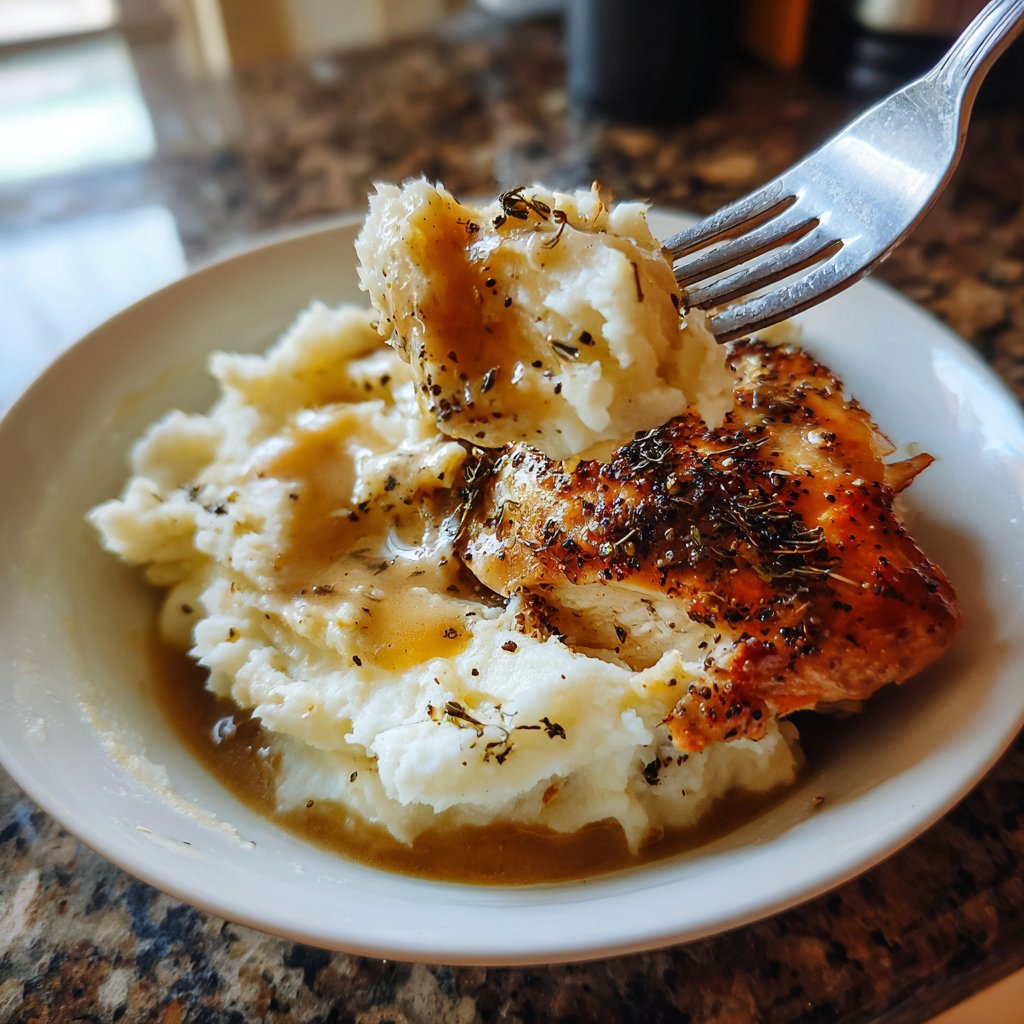 Comfort Food Chicken And Mashed Potatoes