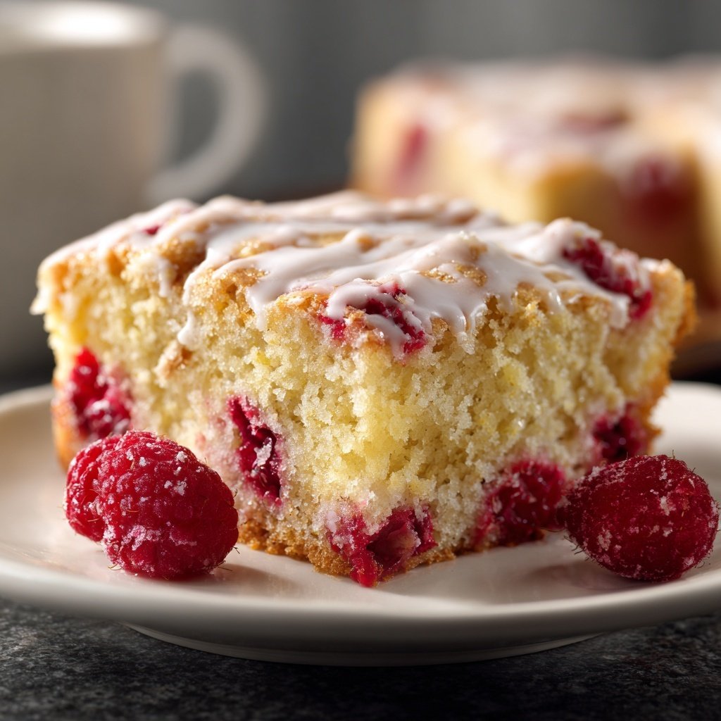 Spring Brunch Raspberry Coffee Cake