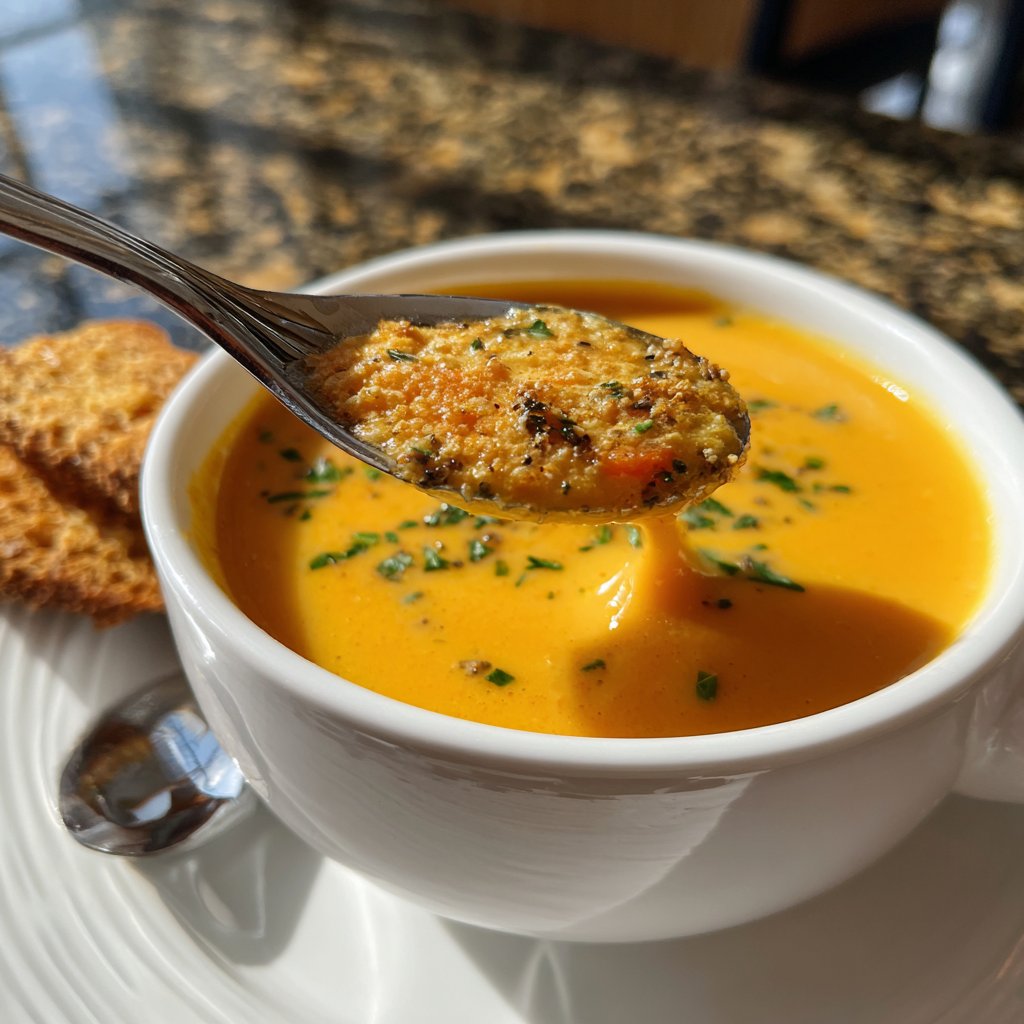 Creamy Carrot Ginger Soup